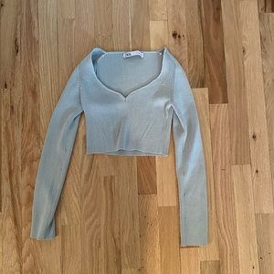Zara knit crop top